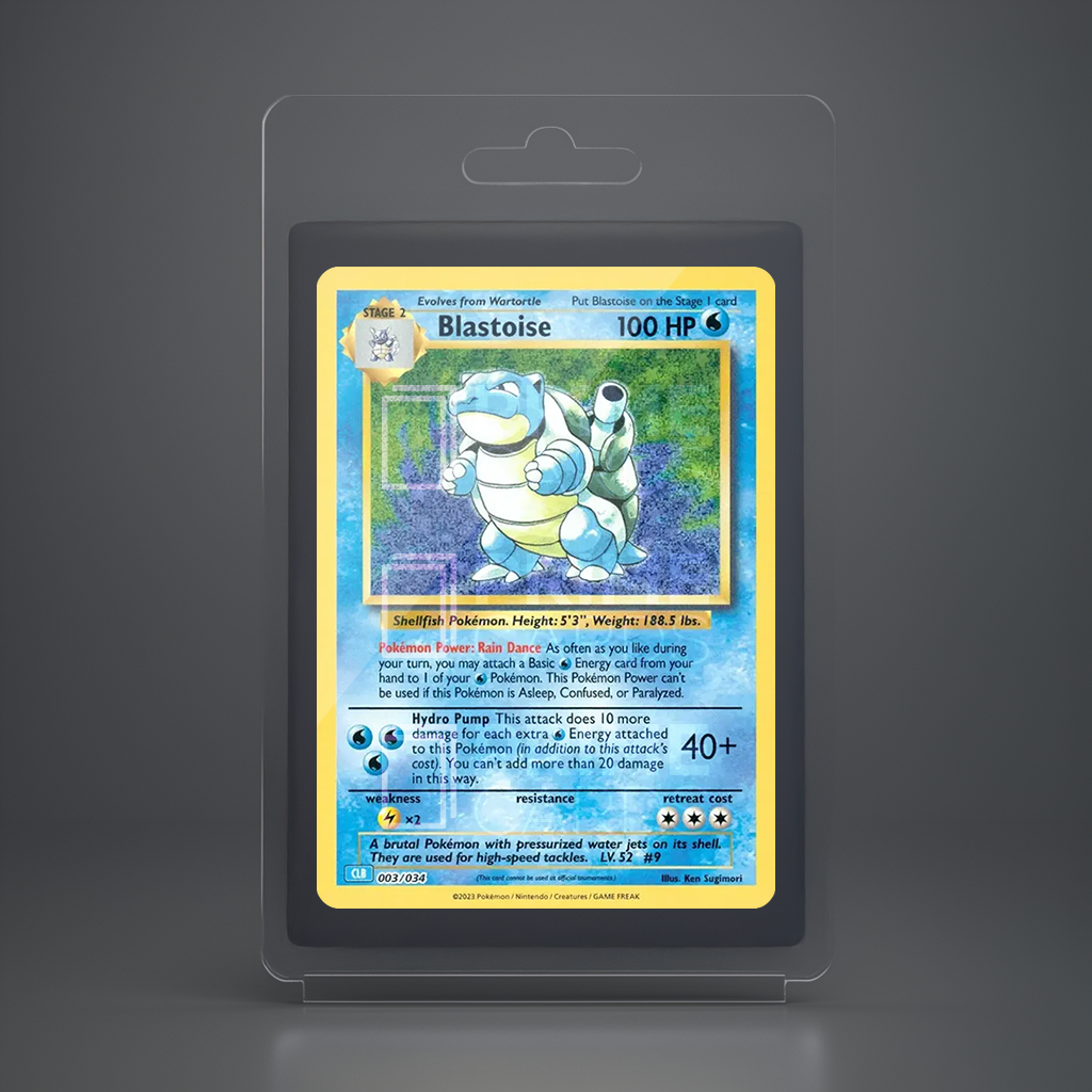 Blastoise 1st Edition – Proxy
